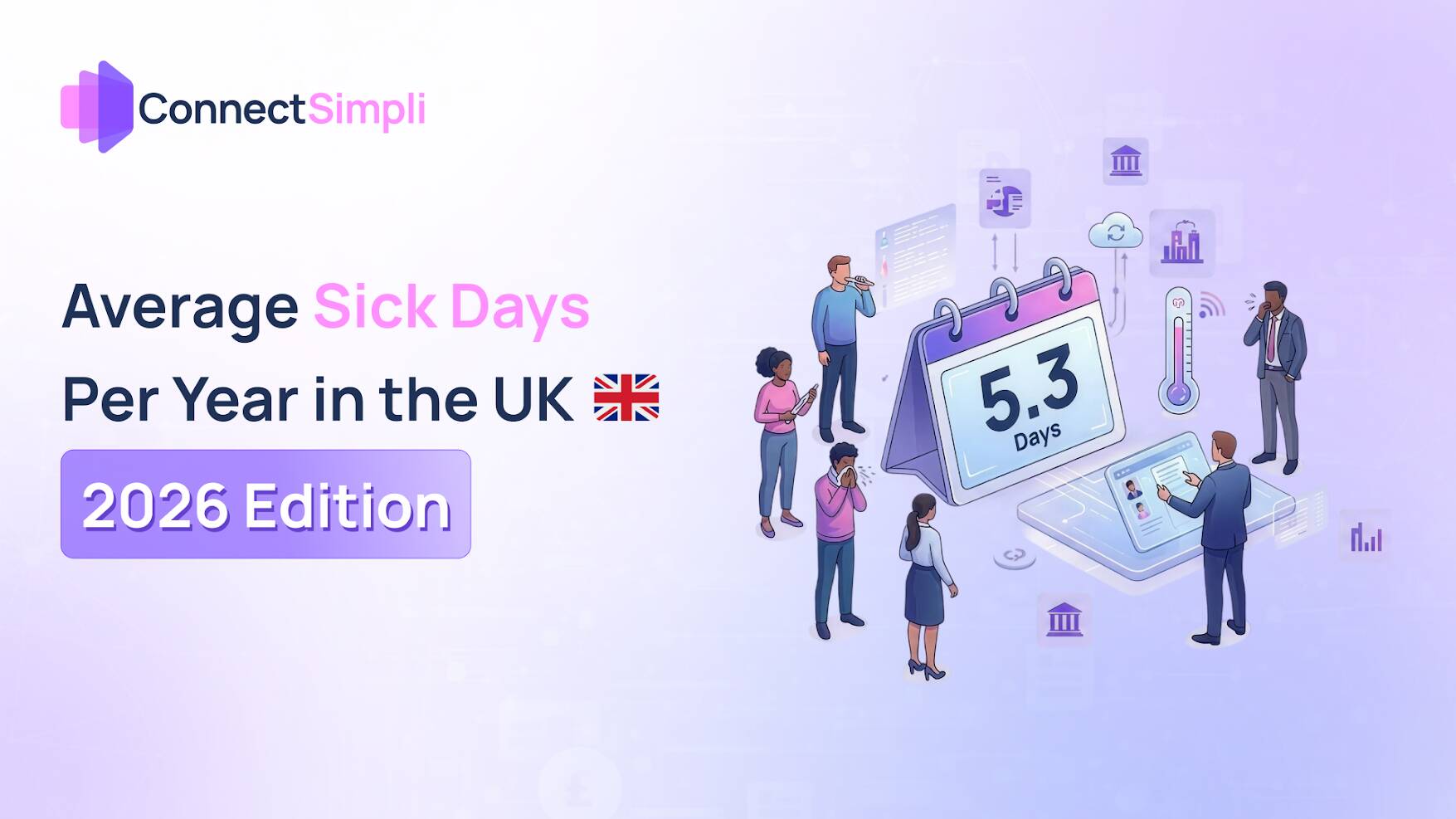Average Sick Days Per Year in the UK