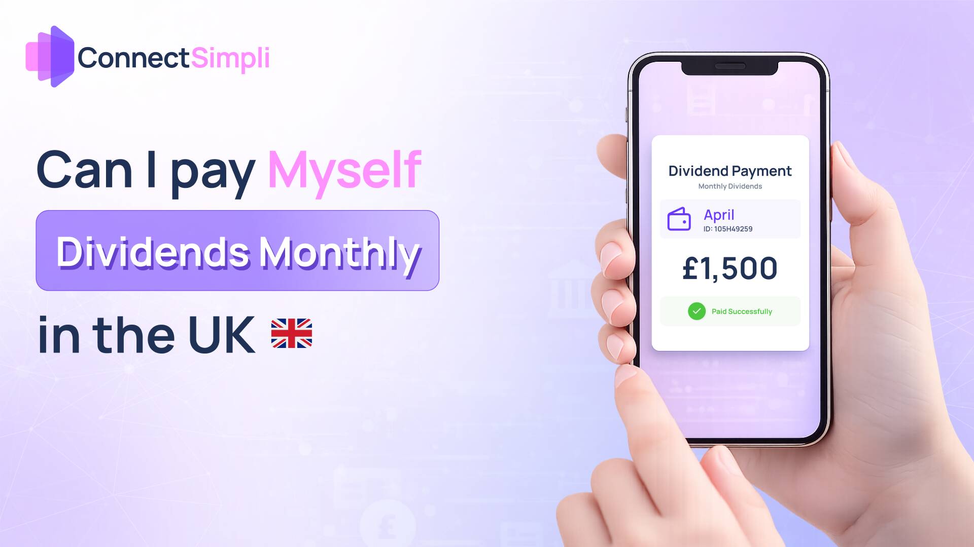 Can I pay Myself Dividends Monthly