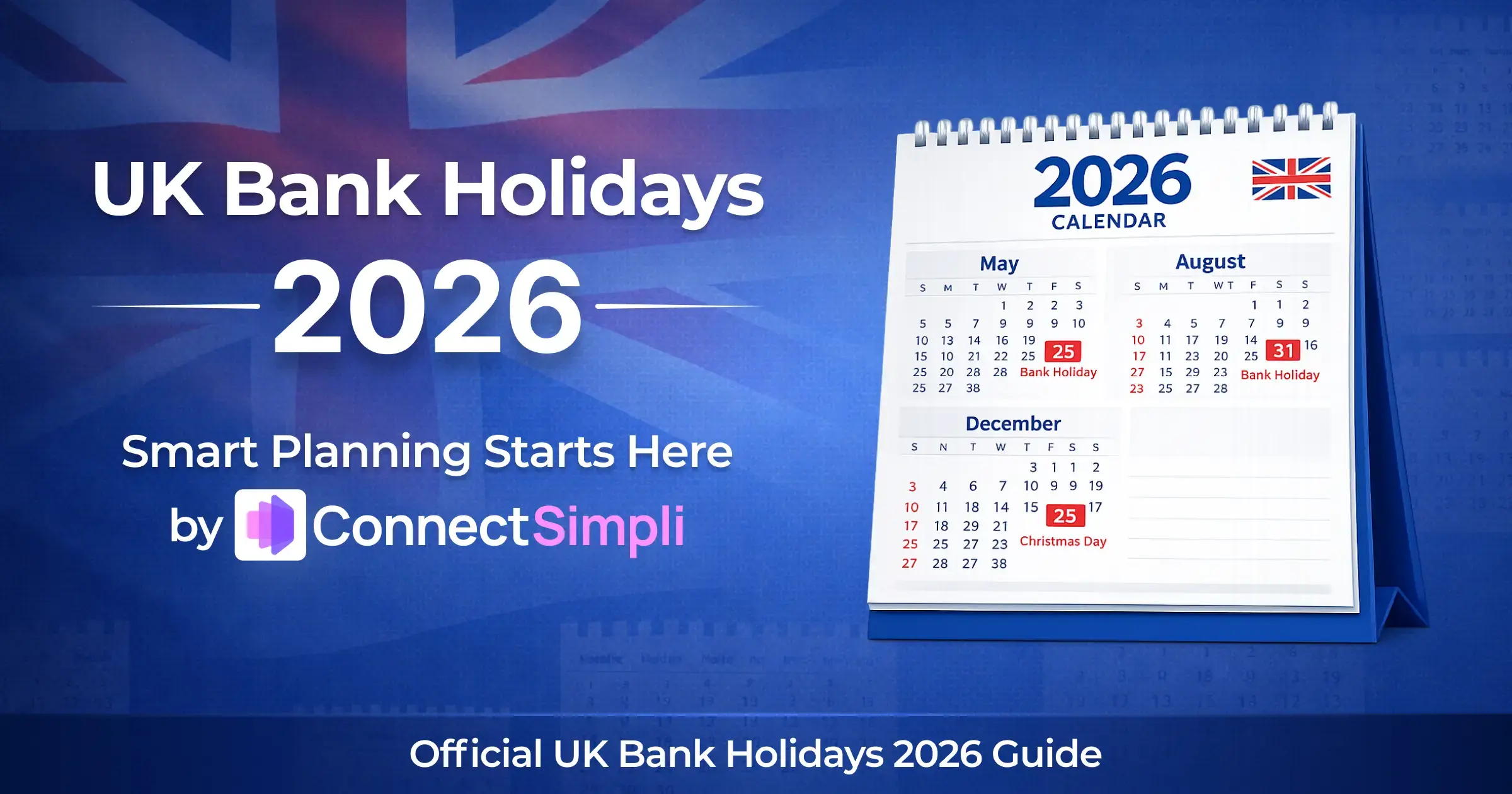 UK Bank Holidays 2026