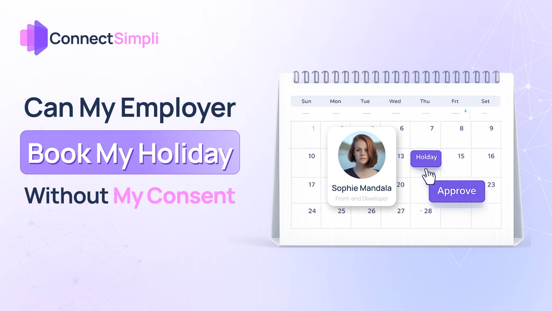 can my employer book my holiday without my consent